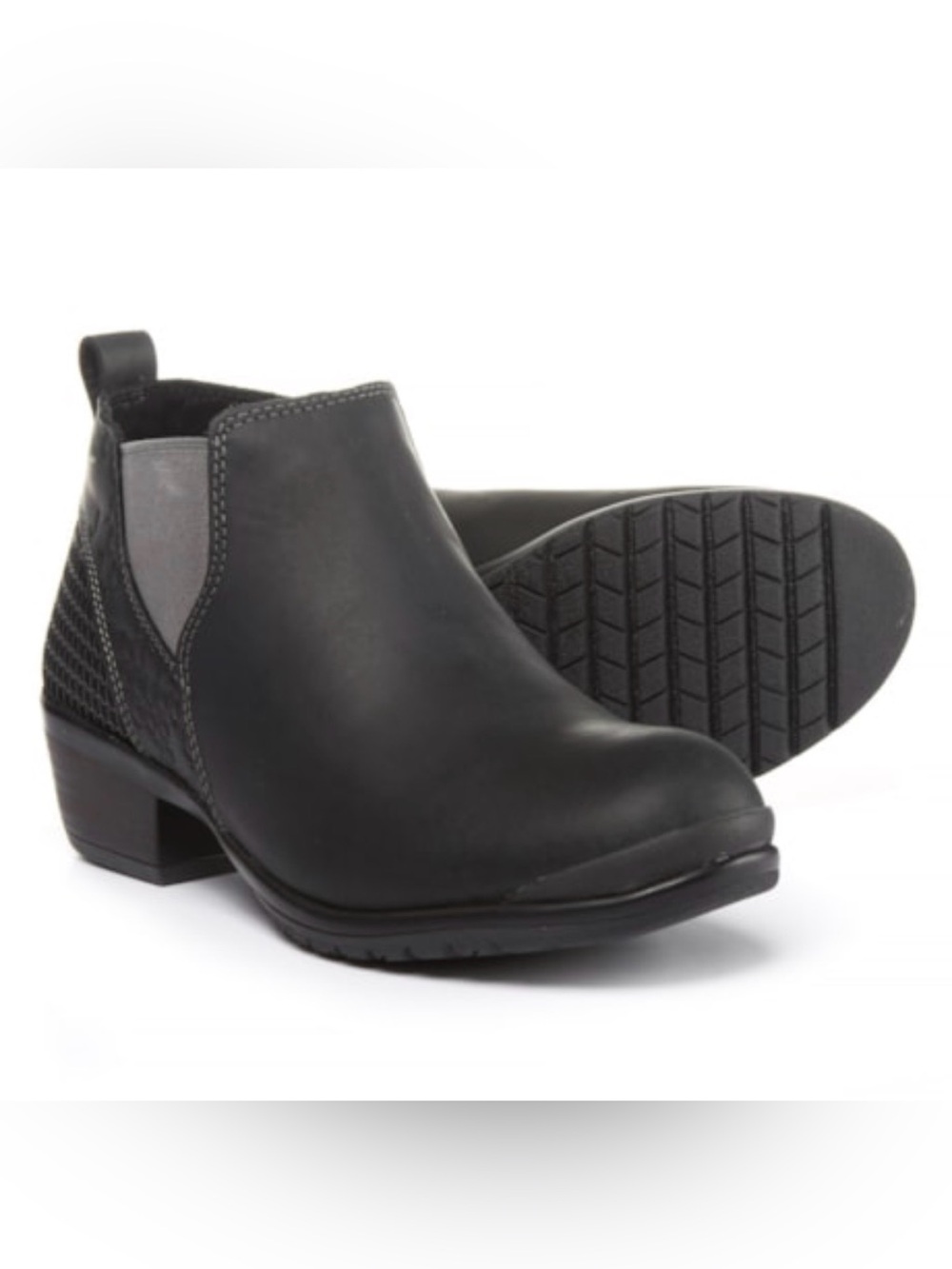 Keen Morrison Women's Black Slip-On Low Heel Boot